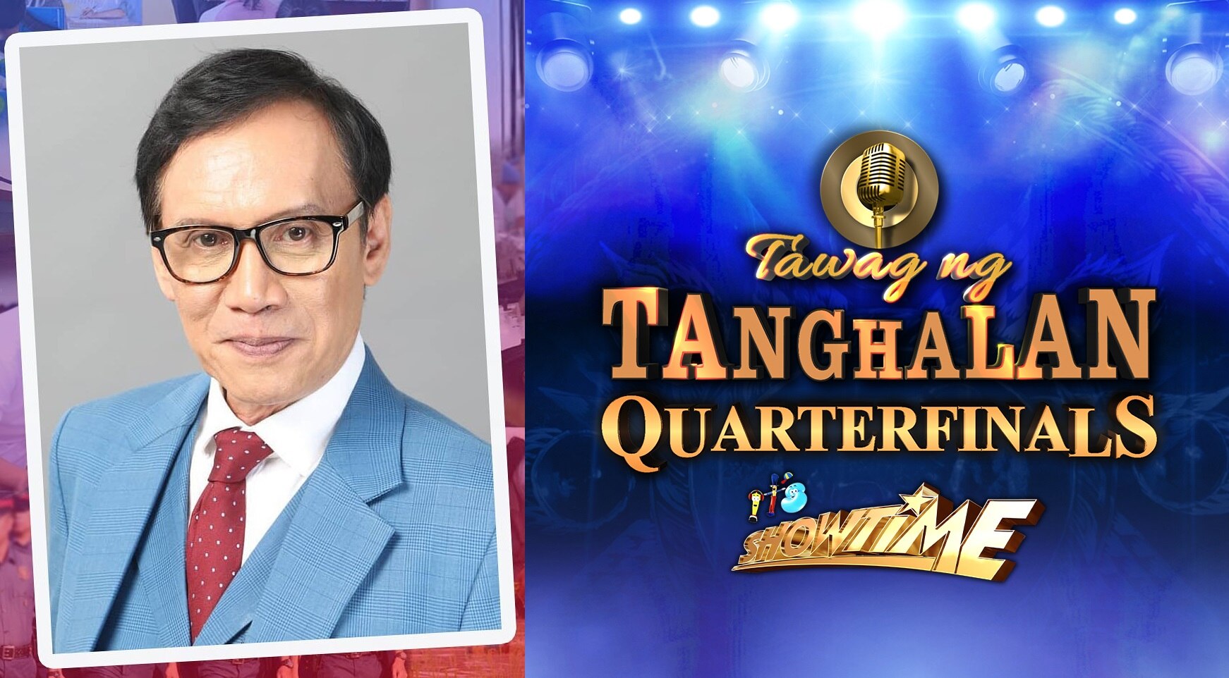 Rey Valera Returns To "It's Showtime" For First Quarter Finals This Year